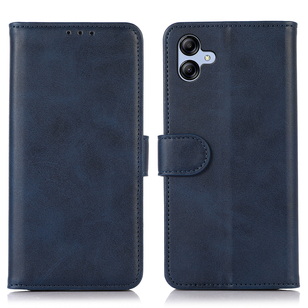 For Samsung Galaxy A05 4G Case Cowhide Texture Anti-Scratch Leather Phone Stand Cover Wallet For Samsung Galaxy A05 4G Case Cowhide Texture Anti-Scratch Leather Phone Stand Cover Wallet
